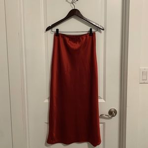 Top Shop Satin Skirt